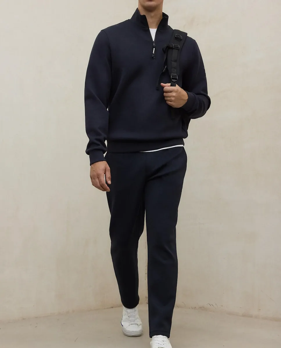 Мужские прямые брюки со шнурком на талии Ecoalf, темно-синий
Мужские прямые брюки со шнурком на талии Ecoalf, темно-синий