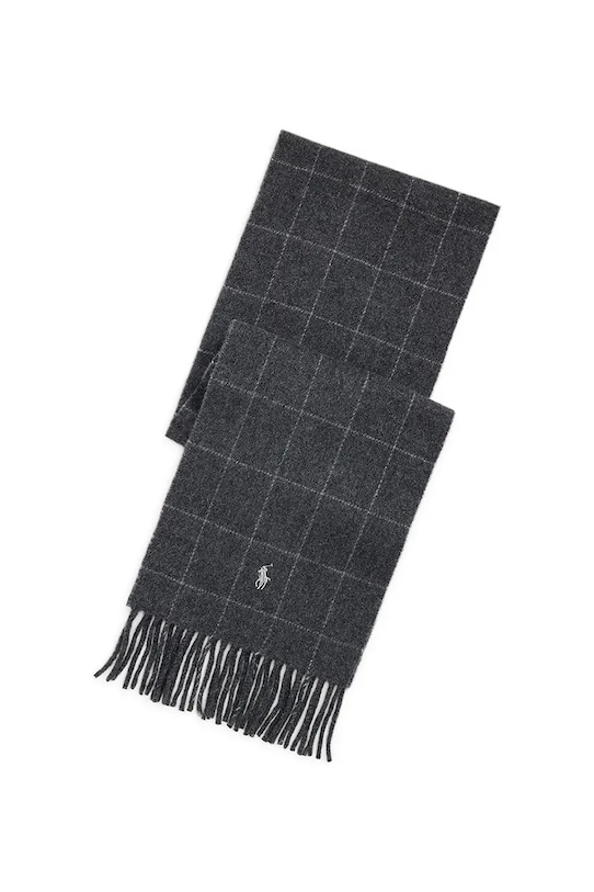Шарф с шерстью Polo Ralph Lauren, серый
Шарф с шерстью Polo Ralph Lauren, серый