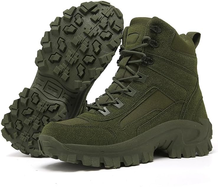 Ортопедические туфли для мужчин с боковой молнией, противоскользящие ортопедические походные тактические ботинки, легкие тактические боевые ботинки для улицы, работы и кемпинга Generic, темно-зеленый
Ортопедические туфли для мужчин с боковой молнией, противоскользящие ортопедические походные тактические ботинки, легкие тактические боевые ботинки для улицы, работы и кемпинга Generic, темно-зеленый