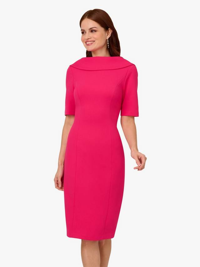 Платье-футляр с круглым вырезом Adrianna Papell, цвет Light Red
Платье-футляр с круглым вырезом Adrianna Papell, цвет Light Red