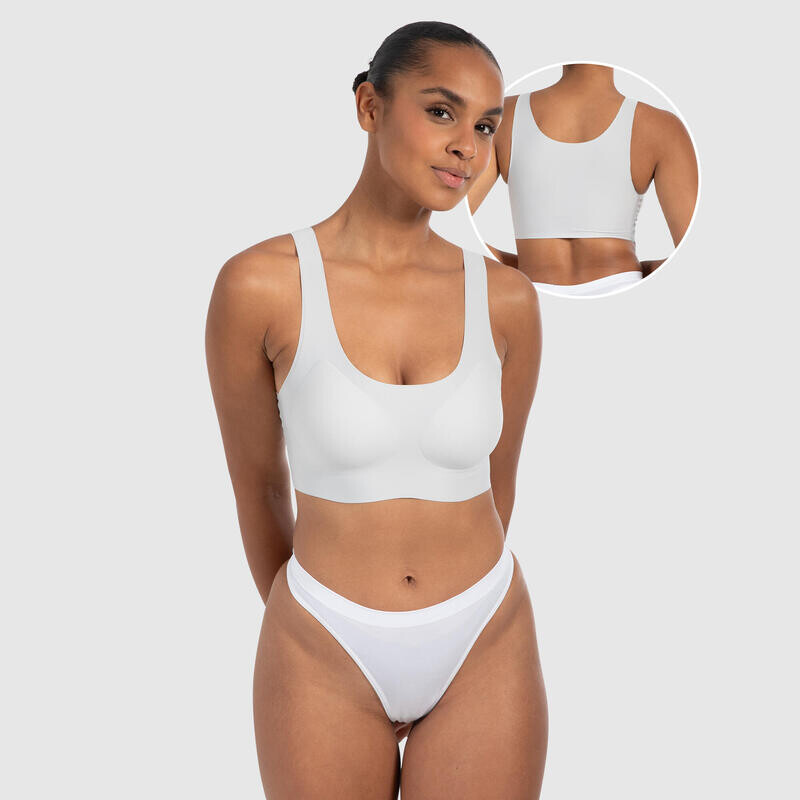 Спортивный бюстгальтер Smilodox, белый
Спортивный бюстгальтер Smilodox, белый