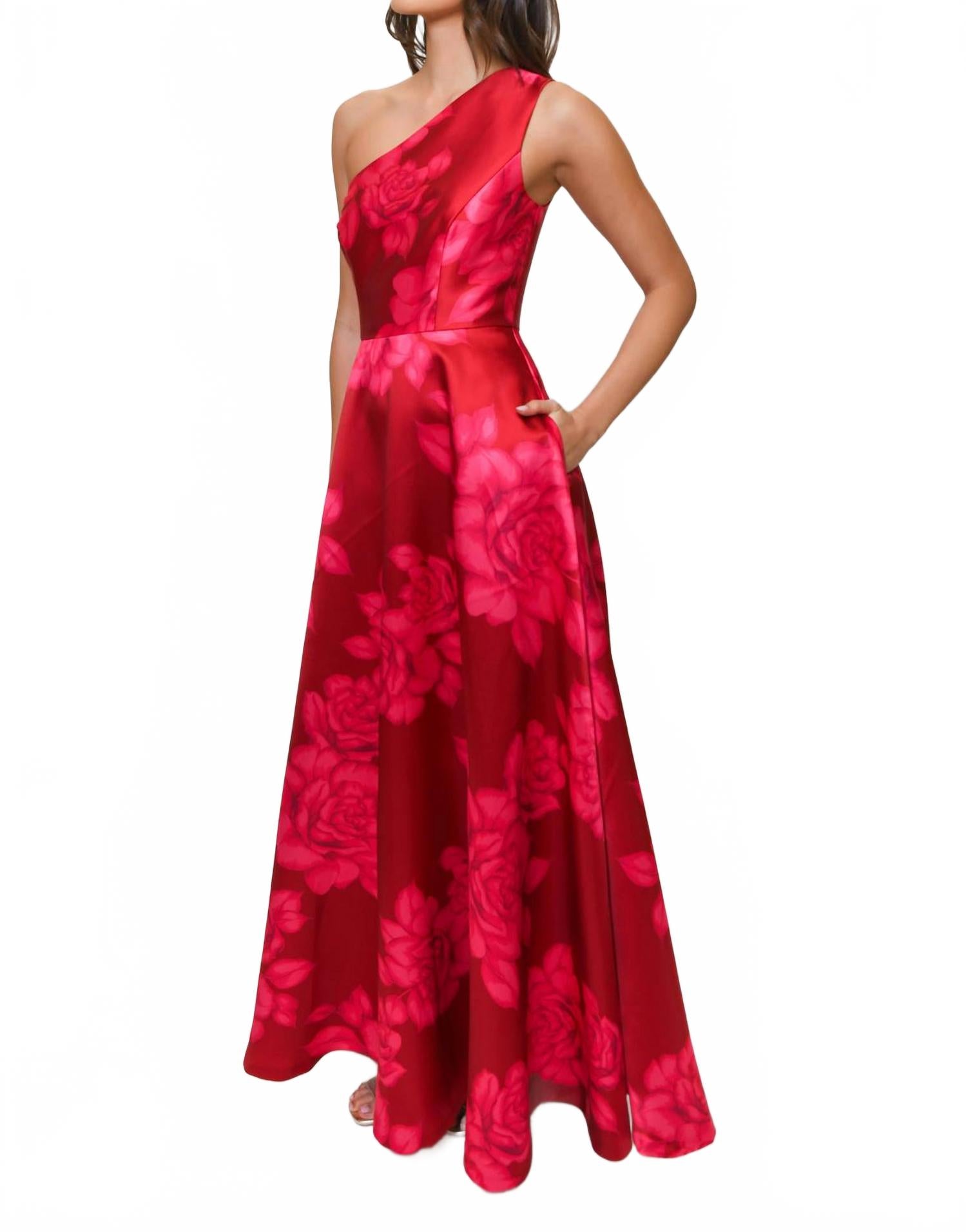 Платье Cassandra в красном цвете с рисунком розы Hutch
Платье Cassandra в красном цвете с рисунком розы Hutch