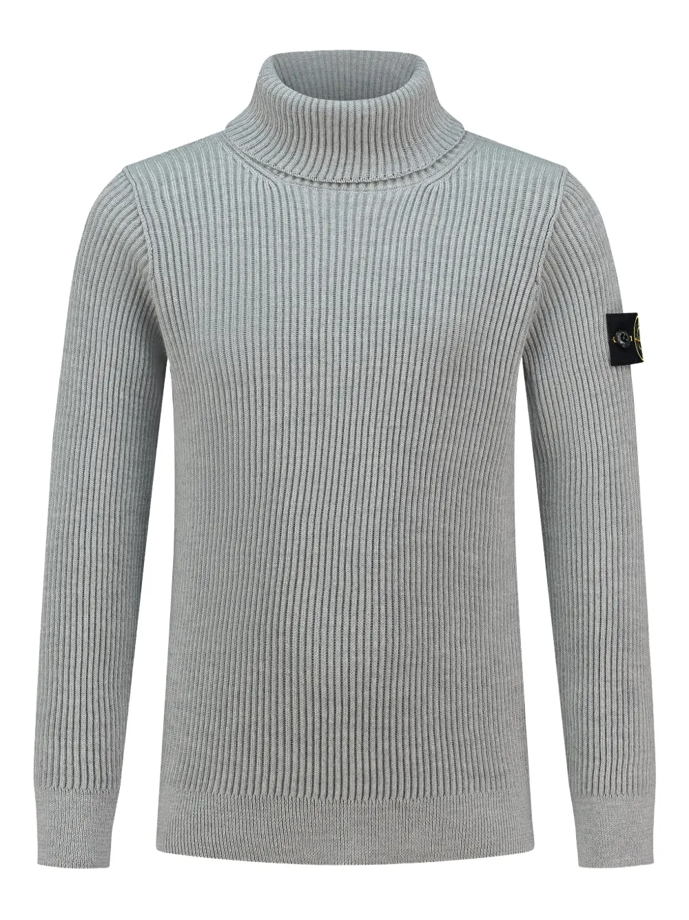 Вязаный свитер с воротником-гольф Stone Island Junior, серый
Вязаный свитер с воротником-гольф Stone Island Junior, серый