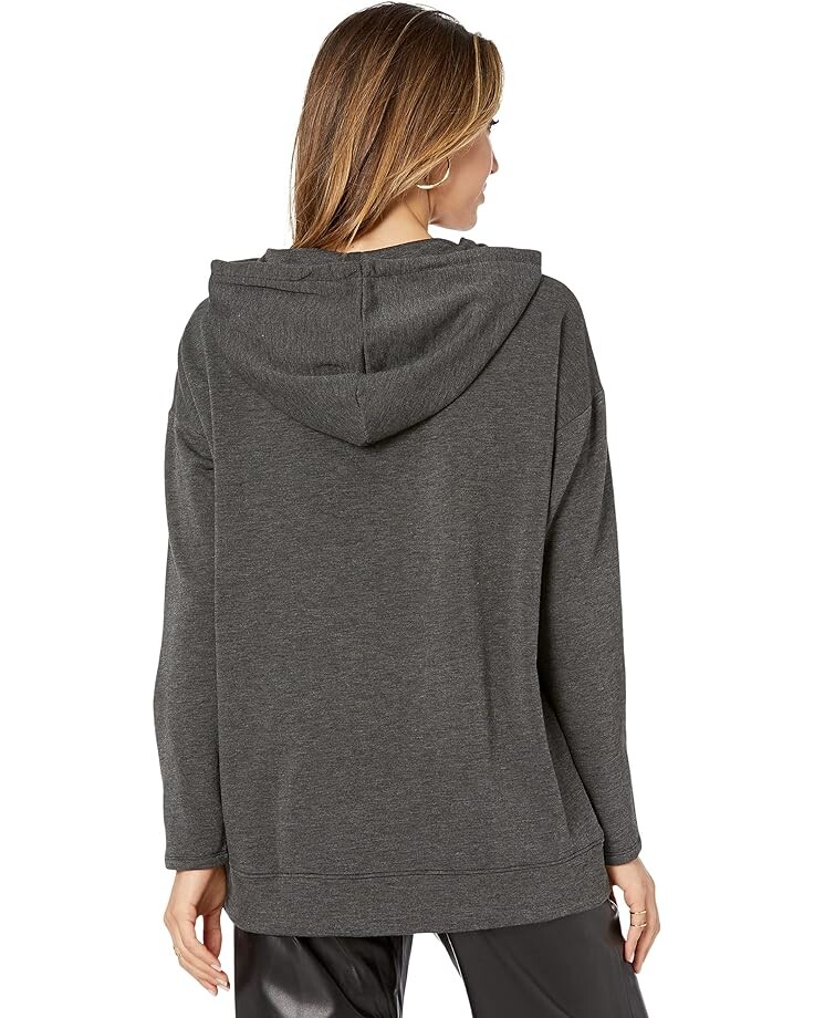 Пуловер H Halston Long Sleeve Mix Media Hoodie Pullover, цвет Heather Charcoal/Black
Пуловер H Halston Long Sleeve Mix Media Hoodie Pullover, цвет Heather Charcoal/Black