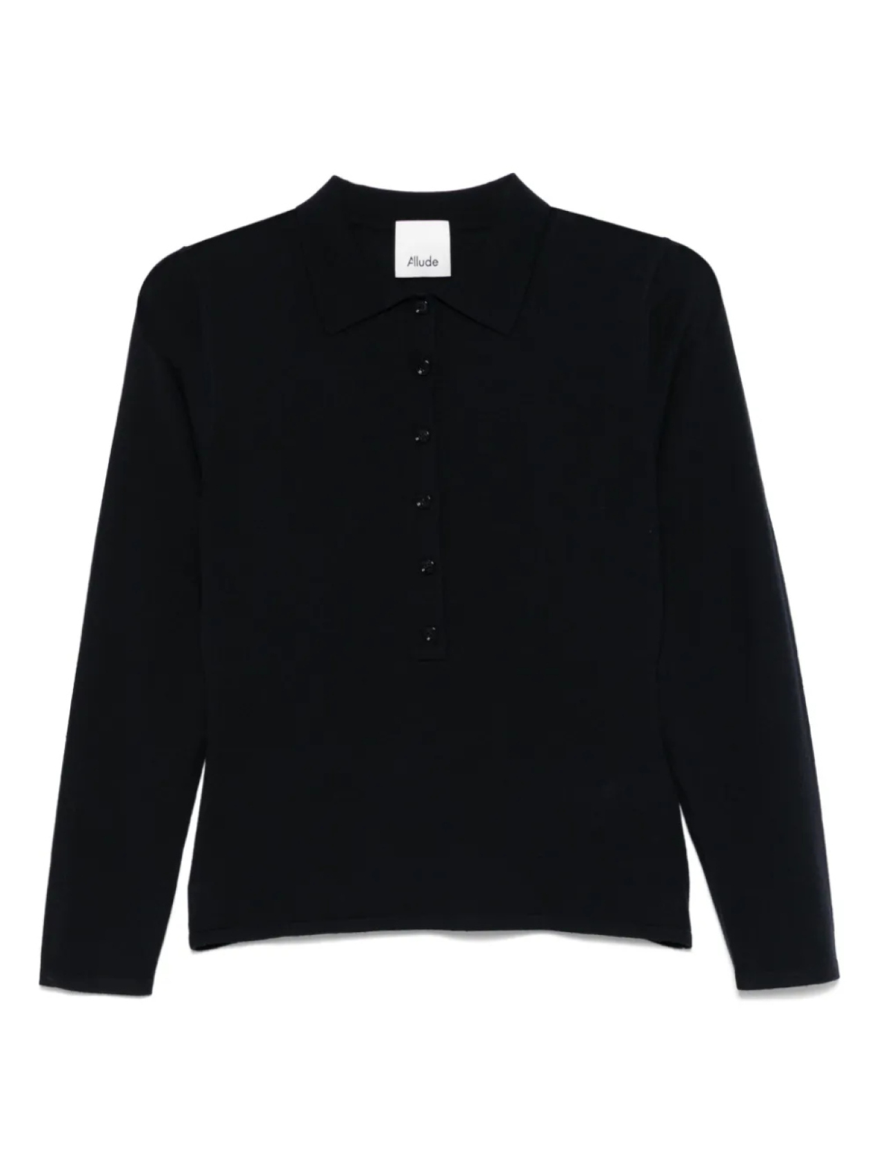 Рубашка-поло тонкой вязки Allude, синий
Рубашка-поло тонкой вязки Allude, синий