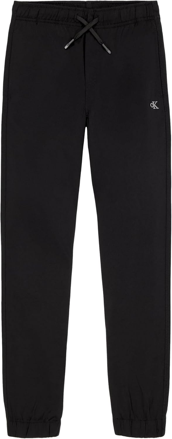 Спортивные брюки Calvin Klein Boys из эластичного твила с застежкой на шнурок, Tech Black
Спортивные брюки Calvin Klein Boys из эластичного твила с застежкой на шнурок, Tech Black