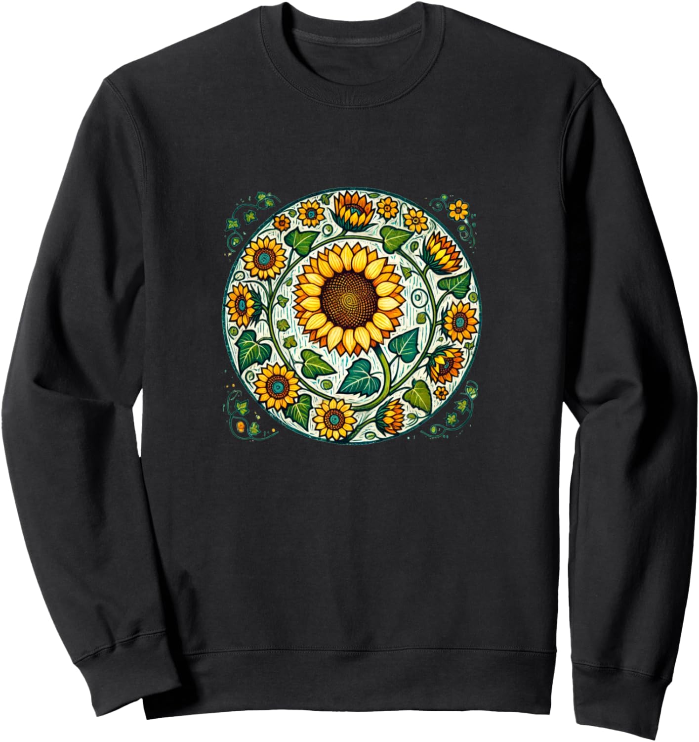 Летняя толстовка с изображением подсолнуха Sunflower Gardens Snugg, черный
Летняя толстовка с изображением подсолнуха Sunflower Gardens Snugg, черный