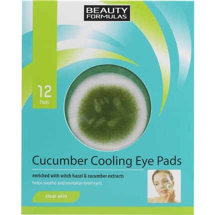 Beauty Formulas Clear Skin Охлаждающие подушечки для глаз с огурцом 12 
Beauty Formulas Clear Skin Охлаждающие подушечки для глаз с огурцом 12