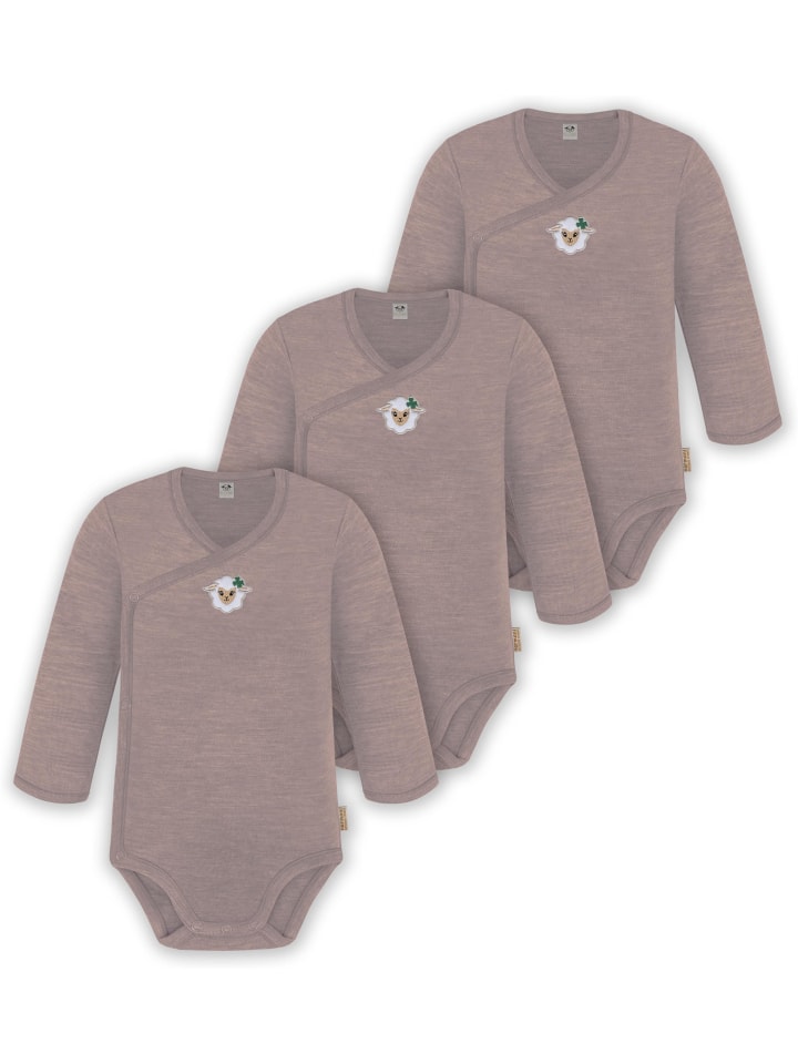 Normani Outdoor Sports Набор из 3 детских бодиков из шерсти мериноса, розового цвета
Normani Outdoor Sports Набор из 3 детских бодиков из шерсти мериноса, розового цвета