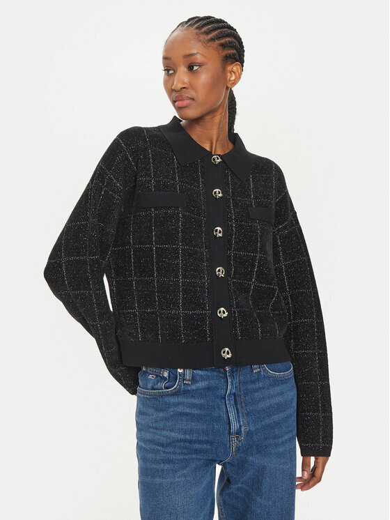 Кардиган стандартного кроя Boss, черный
Кардиган стандартного кроя Boss, черный