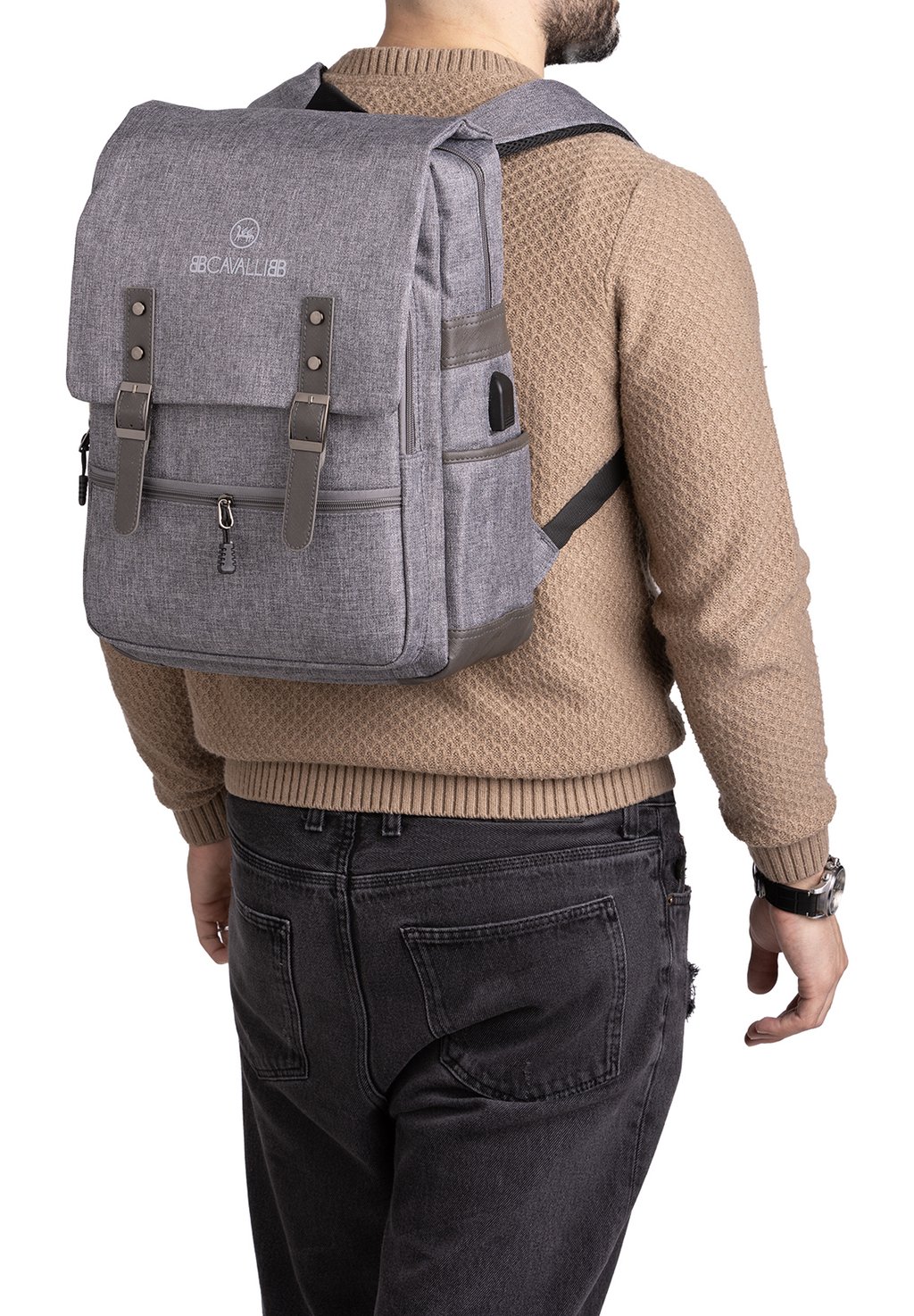 Рюкзак B.Cavalli, серый
Рюкзак B.Cavalli, серый