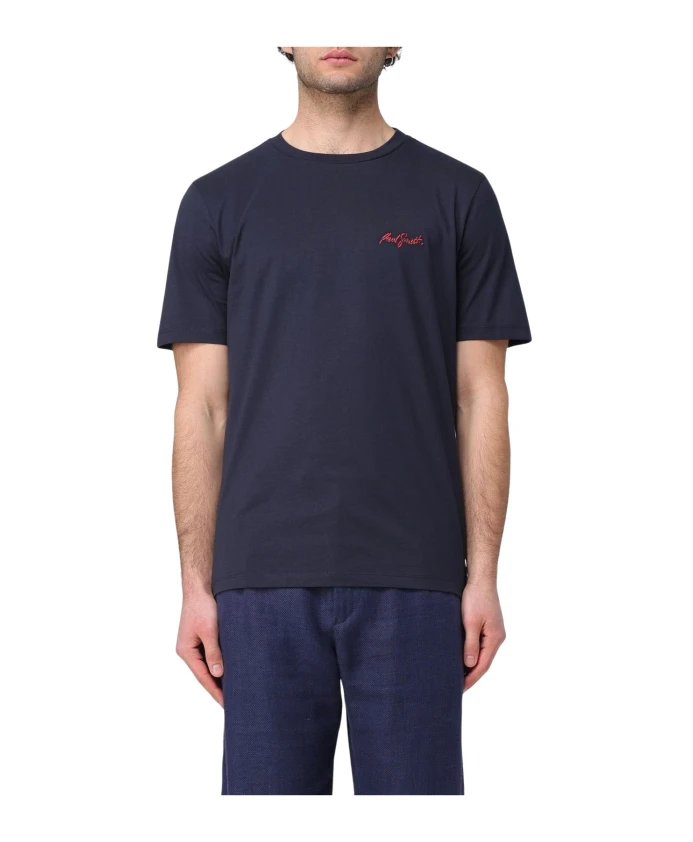 Футболка с вышитым фирменным логотипом Paul Smith, синий
Футболка с вышитым фирменным логотипом Paul Smith, синий