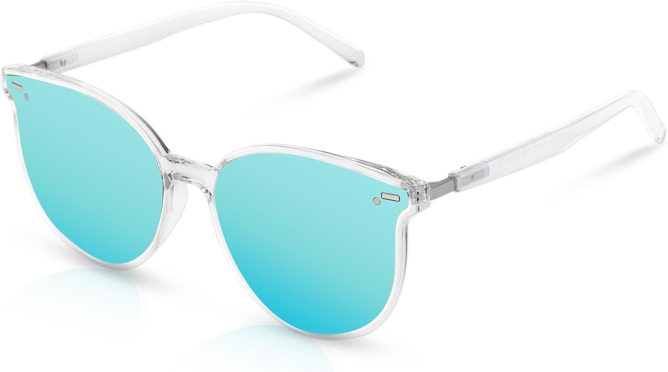 Ретро круглые солнцезащитные очки для женщин, розовые солнцезащитные очки для женщин в классической модной оправе, солнцезащитные очки с защитой от УФ-излучения UV400 Sumato, Light Blue
Ретро круглые солнцезащитные очки для женщин, розовые солнцезащитные очки для женщин в классической модной оправе, солнцезащитные очки с защитой от УФ-излучения UV400 Sumato, Light Blue