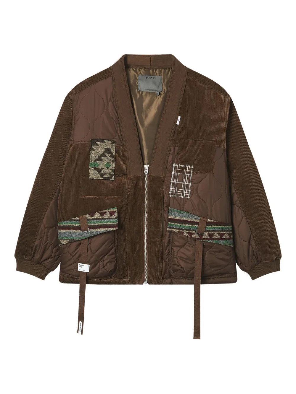 Вельветовая куртка с стегаными вставками Musium Div., коричневый
Вельветовая куртка с стегаными вставками Musium Div., коричневый