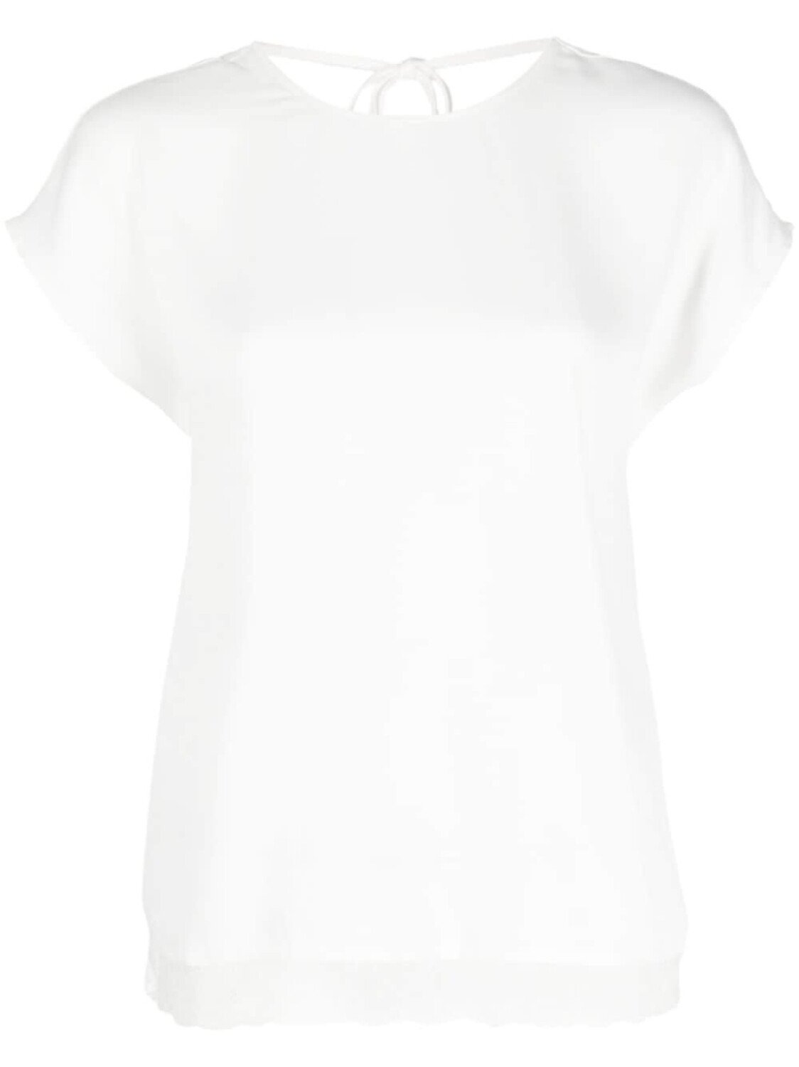 TWINSET блузка с короткими рукавами и V-образным вырезом, белый
TWINSET блузка с короткими рукавами и V-образным вырезом, белый