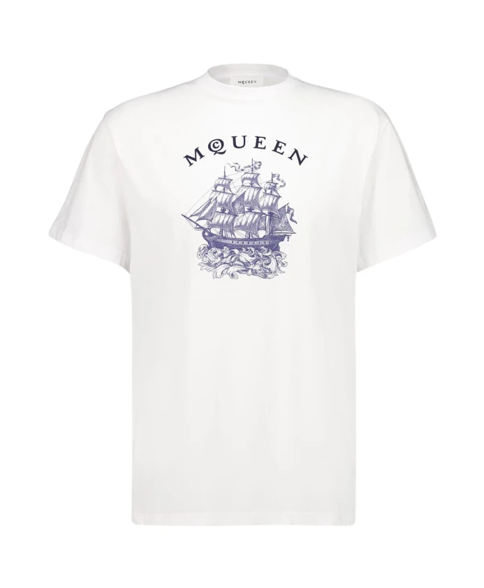 Футболка с татуировкой моряка Alexander Mcqueen, белый
Футболка с татуировкой моряка Alexander Mcqueen, белый
