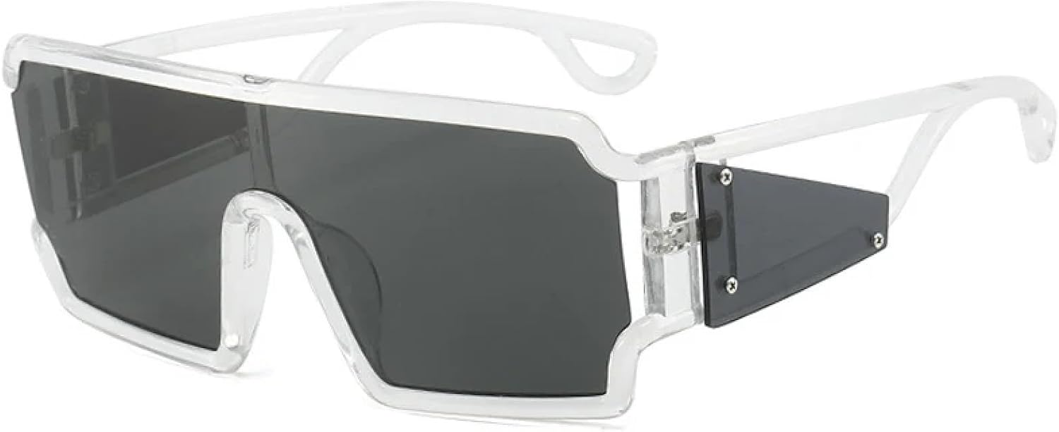 Модные солнцезащитные очки большого размера с ажурной оправой, цельные, для женщин и мужчин, классические, для активного отдыха, вождения и путешествий, с защитой от УФ-излучения UV400 generic, Clear Gray
Модные солнцезащитные очки большого размера с ажурной оправой, цельные, для женщин и мужчин, классические, для активного отдыха, вождения и путешествий, с защитой от УФ-излучения UV400 generic, Clear Gray