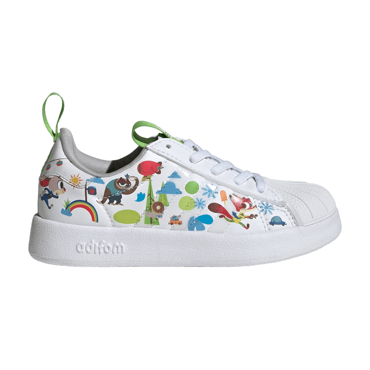 Кроссовки adidas Disney x adiFOM Superstar 360 C 'Zootopia', белый
Кроссовки adidas Disney x adiFOM Superstar 360 C 'Zootopia', белый