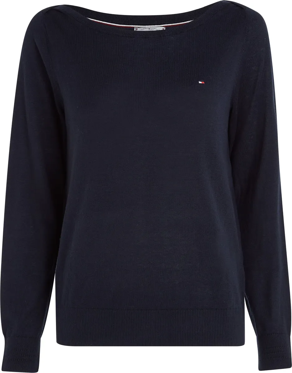 Вязаный свитер Tommy Hilfiger "CO JERSEY STITCH V-NK SWEATER" с флагом с логотипом Tommy Hilfiger, цвет Desert Sky
Вязаный свитер Tommy Hilfiger "CO JERSEY STITCH V-NK SWEATER" с флагом с логотипом Tommy Hilfiger, цвет Desert Sky