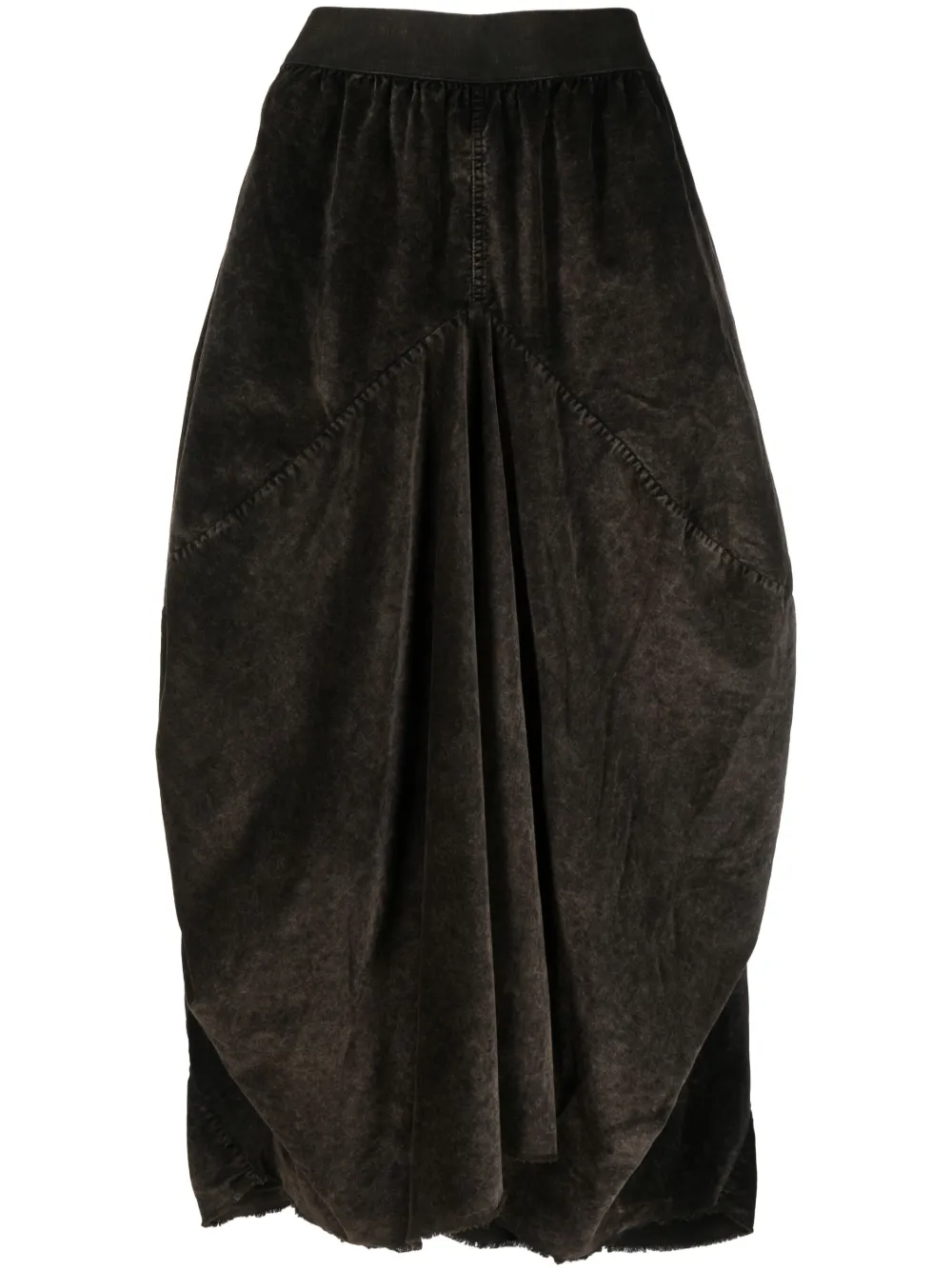 Юбка миди асимметричного кроя Uma Wang, коричневый
Юбка миди асимметричного кроя Uma Wang, коричневый