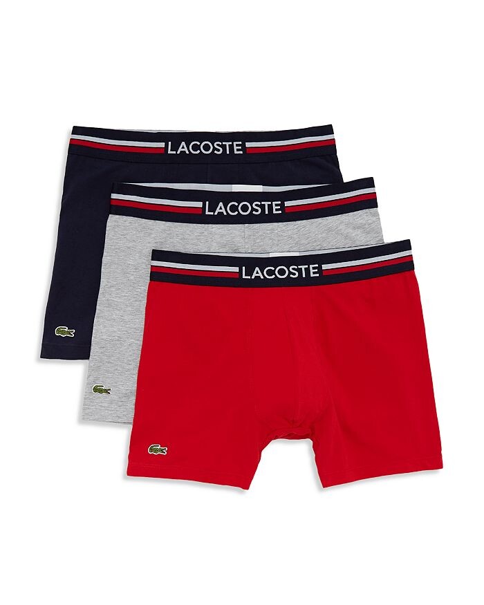 Длинные боксеры Lacoste из хлопка с эластичным логотипом на поясе, 3 шт, мультиколор
Длинные боксеры Lacoste из хлопка с эластичным логотипом на поясе, 3 шт, мультиколор