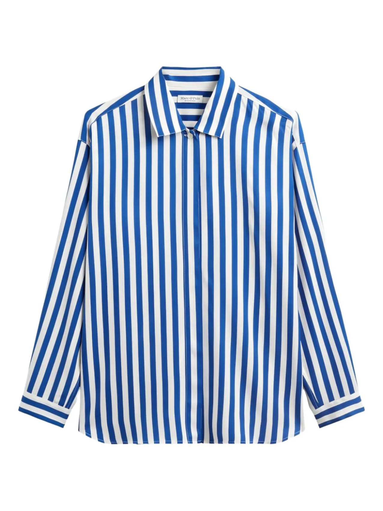 Полосатая рубашка на пуговицах Marc O'Polo, белый
Полосатая рубашка на пуговицах Marc O'Polo, белый