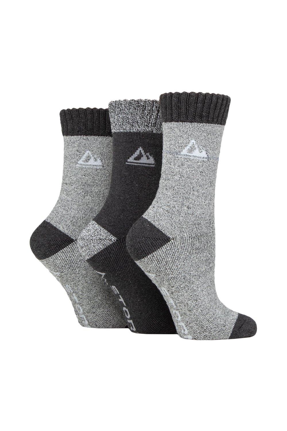 3 пары мягких носков из поли-смеси SOCKSHOP Storm Bloc, серый
3 пары мягких носков из поли-смеси SOCKSHOP Storm Bloc, серый