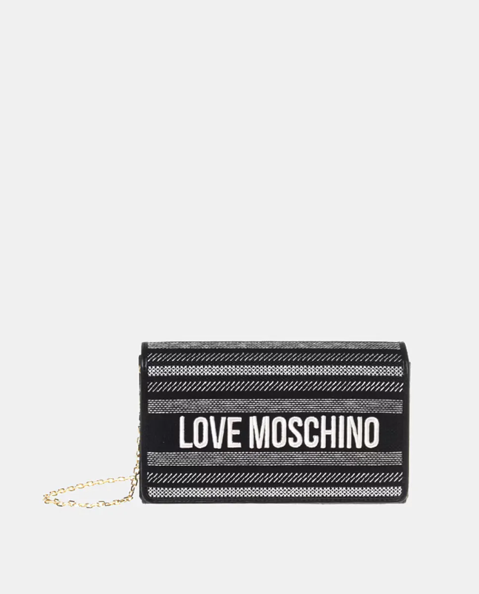 Черная сумка с клапаном и плечевым ремнем на цепочке Love Moschino, чёрный, Черный, Черная сумка с клапаном и плечевым ремнем на цепочке Love Moschino, чёрный
Черная сумка с клапаном и плечевым ремнем на цепочке Love Moschino, чёрный, Черный, Черная сумка с клапаном и плечевым ремнем на цепочке Love Moschino, чёрный