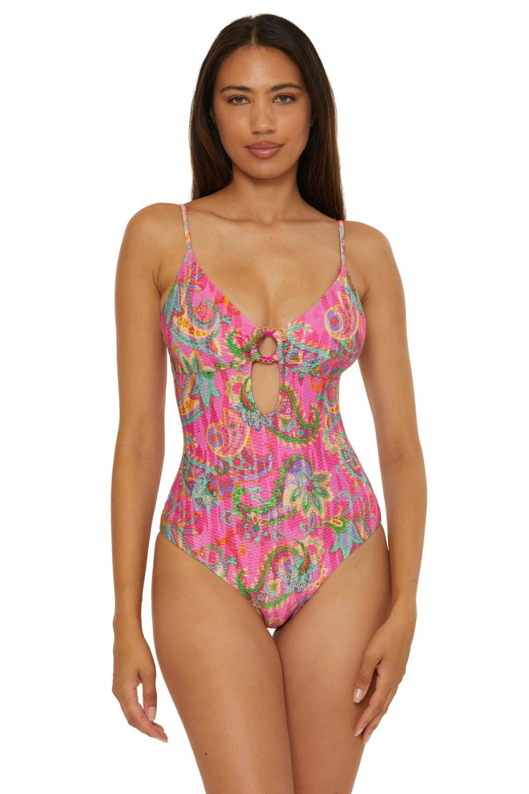 Женский слитный купальник BECCA Polynesia с разноцветным принтом пейсли RED300 Becca, Multi
Женский слитный купальник BECCA Polynesia с разноцветным принтом пейсли RED300 Becca, Multi