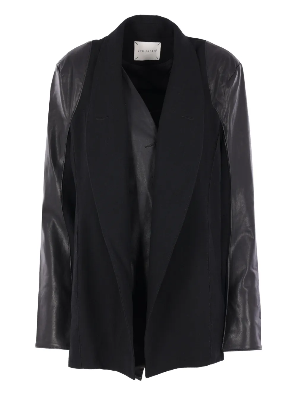 Однобортная куртка Yehuafan, черный
Однобортная куртка Yehuafan, черный