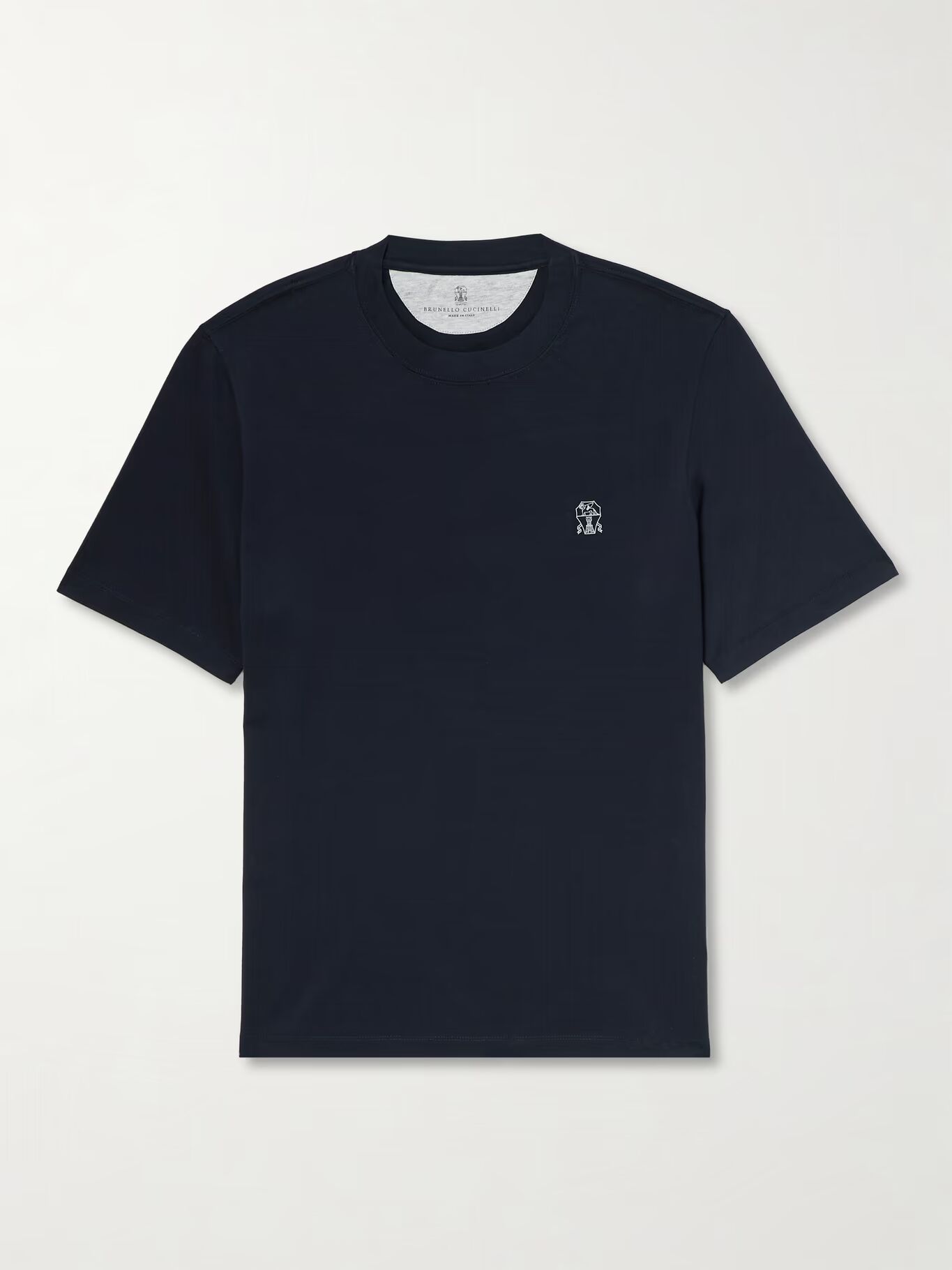 Футболка из хлопкового джерси с многослойным принтом логотипа BRUNELLO CUCINELLI, синий
Футболка из хлопкового джерси с многослойным принтом логотипа BRUNELLO CUCINELLI, синий
