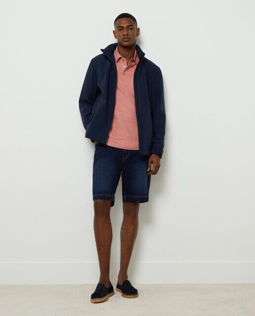 Мужские шорты-бермуды из обычного денима с пятью карманами Dustin, темно-синий
Мужские шорты-бермуды из обычного денима с пятью карманами Dustin, темно-синий