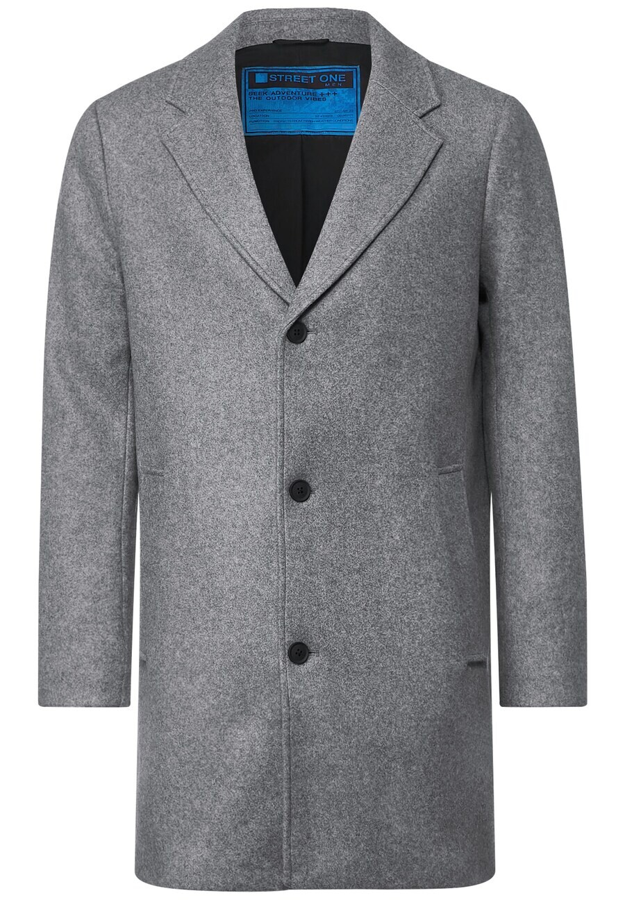 Межсезонное пальто Street One Men, пятнистый серый
Межсезонное пальто Street One Men, пятнистый серый