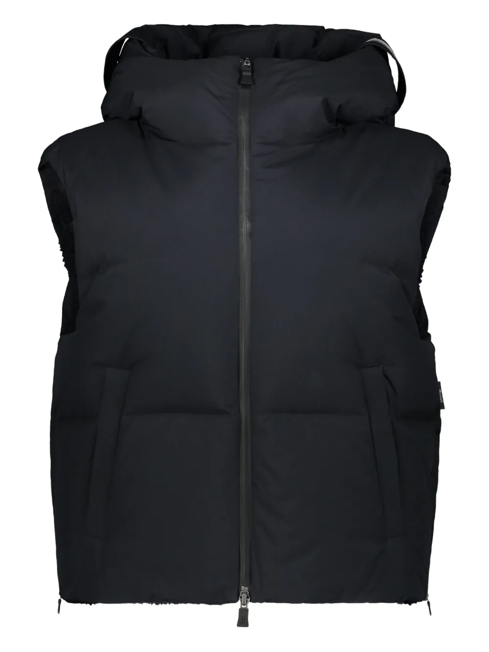 Жилет с капюшоном на молнии Herno, черный
Жилет с капюшоном на молнии Herno, черный