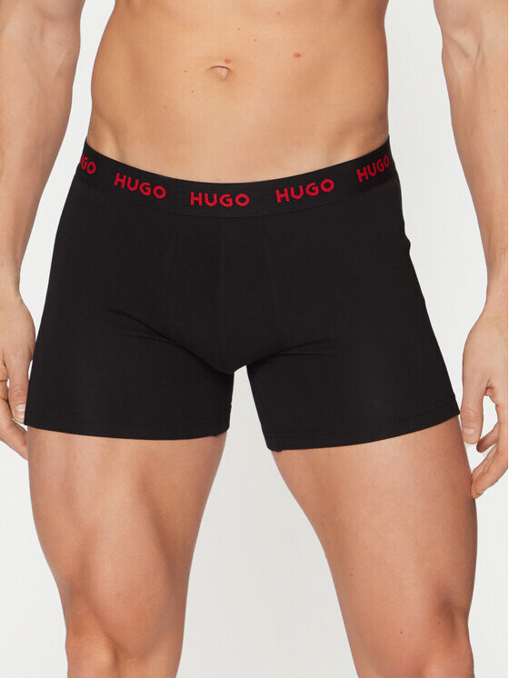 Комплект из 3 боксеров Hugo, черный 
Комплект из 3 боксеров Hugo, черный
