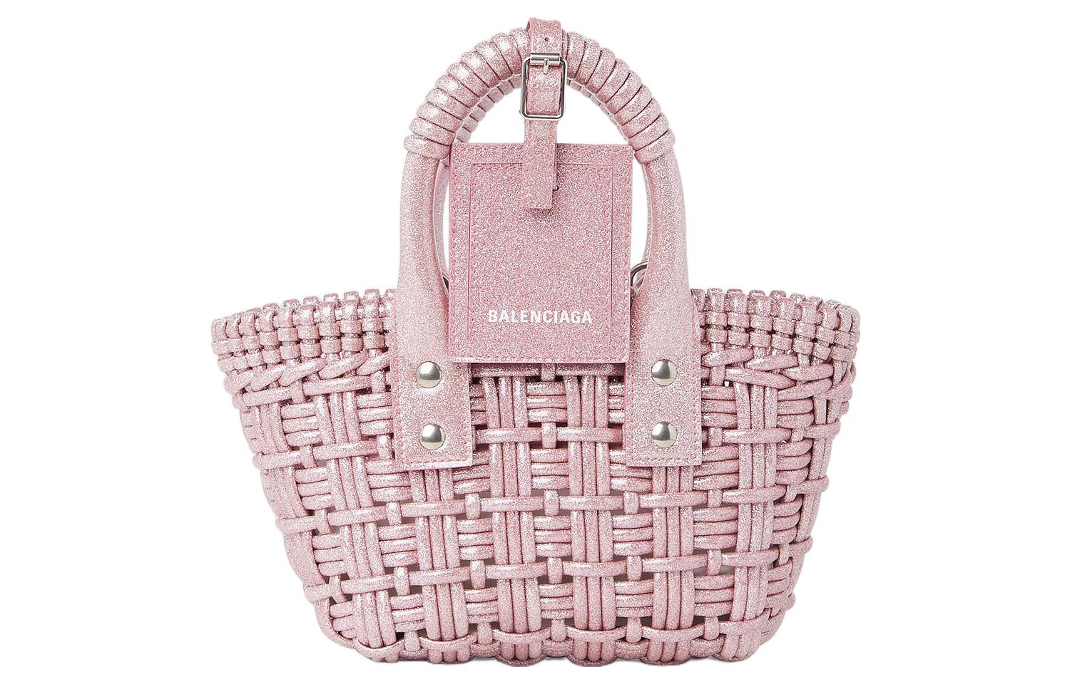 Сумка-корзинка BISTRO из полиуретана, через плечо, кросс-боди, миниатюрная женская розовая Balenciaga
Сумка-корзинка BISTRO из полиуретана, через плечо, кросс-боди, миниатюрная женская розовая Balenciaga