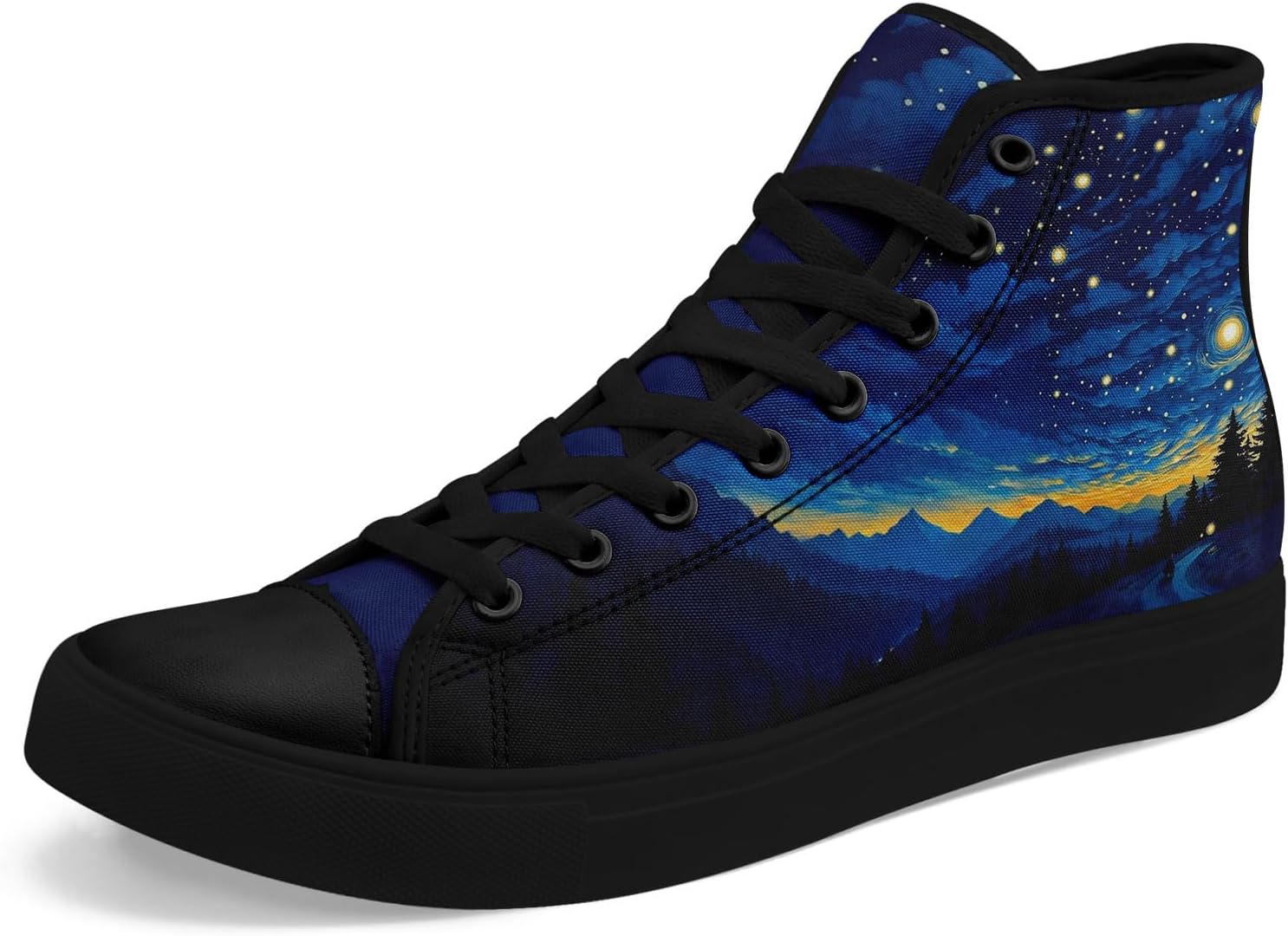 Высокие кеды AWSOLE из холщовой ткани для мужчин и женщин, модные, дышащие, на шнуровке, удобные, стильные кроссовки с рисунком звезд и луны, черный/синий/розовый/серый
Высокие кеды AWSOLE из холщовой ткани для мужчин и женщин, модные, дышащие, на шнуровке, удобные, стильные кроссовки с рисунком звезд и луны, черный/синий/розовый/серый