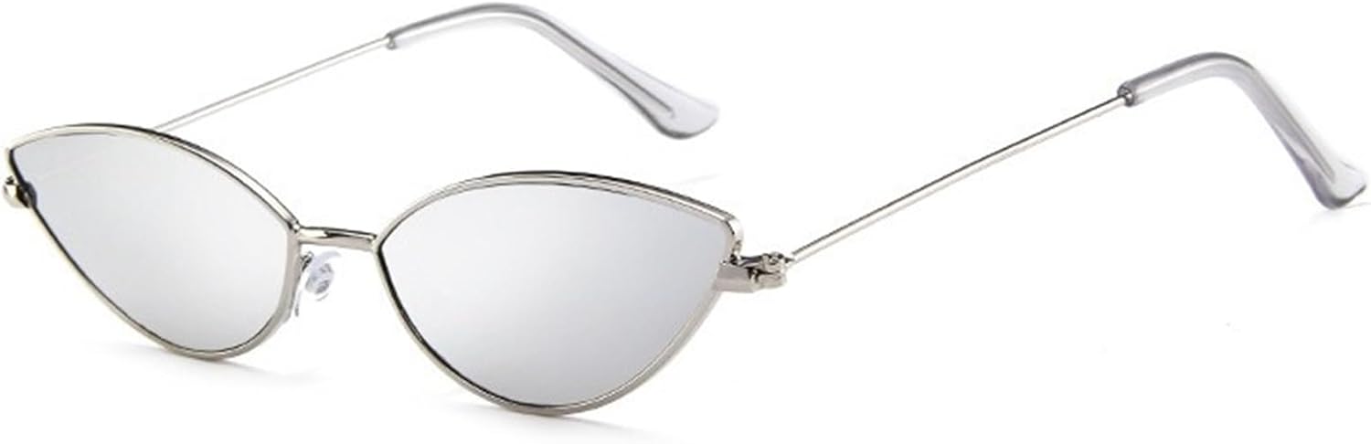 Мужские солнцезащитные очки в металлической маленькой оправе, для активного отдыха и поездок на работу. Женские солнцезащитные очки для повседневной носки Generic, Silver
Мужские солнцезащитные очки в металлической маленькой оправе, для активного отдыха и поездок на работу. Женские солнцезащитные очки для повседневной носки Generic, Silver