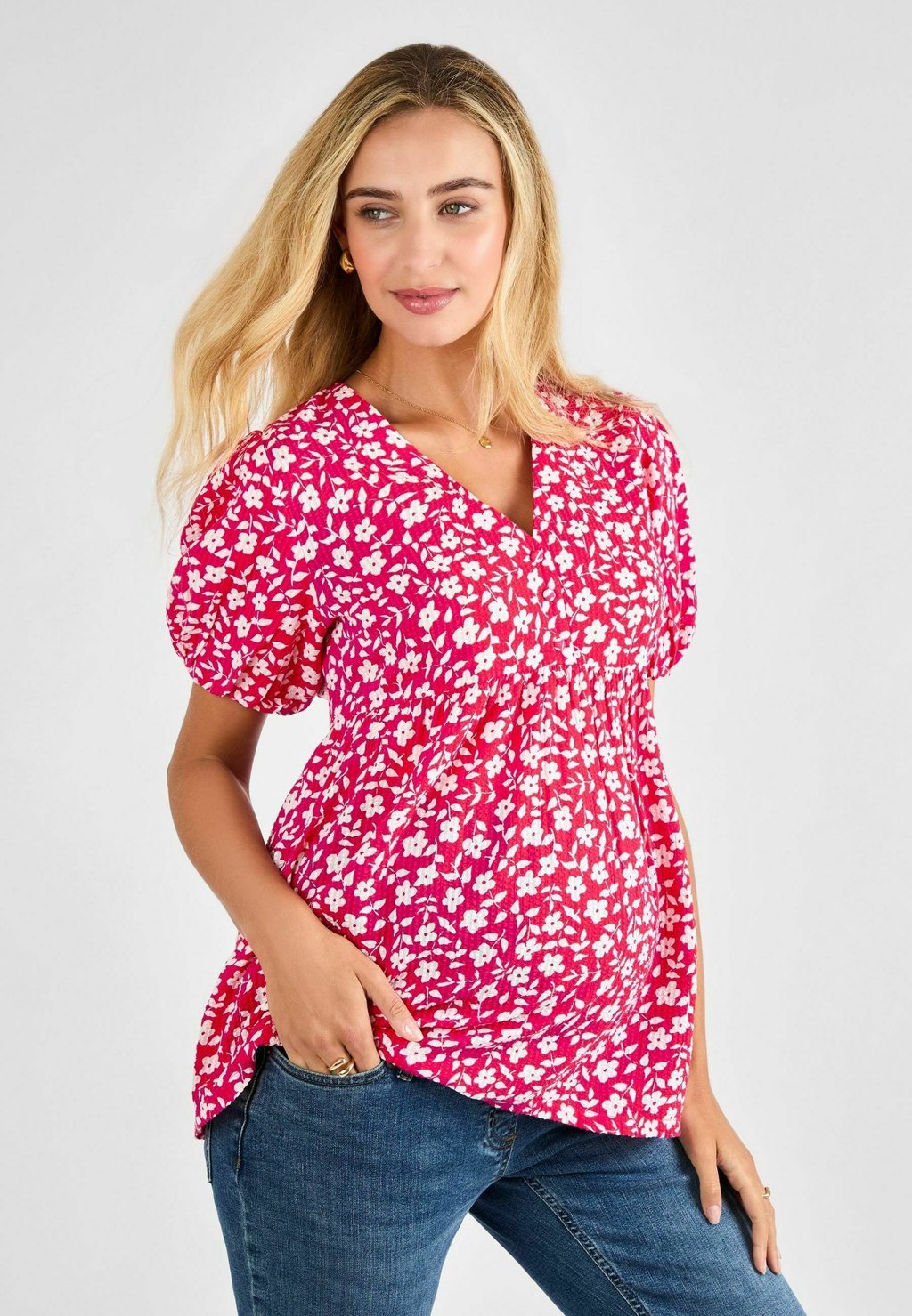 Блуза JoJo Maman Bébé, фуксия
Блуза JoJo Maman Bébé, фуксия