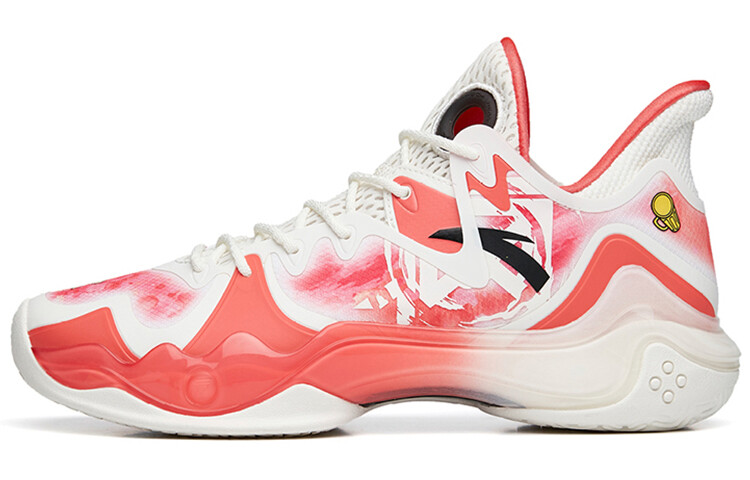 Баскетбольные кроссовки Craze 4 мужские с низким верхом белые/розовые Anta
Баскетбольные кроссовки Craze 4 мужские с низким верхом белые/розовые Anta