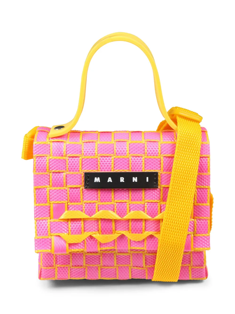 Плетеная сумка-тоут Marni Kids, розовый
Плетеная сумка-тоут Marni Kids, розовый