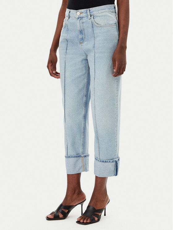 Джинсы обычного кроя UA5198 D4990 Liu Jo, синий 
Джинсы обычного кроя UA5198 D4990 Liu Jo, синий