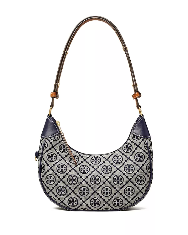 Сумка с монограммой в форме полумесяца. Tory Burch, синий
Сумка с монограммой в форме полумесяца. Tory Burch, синий