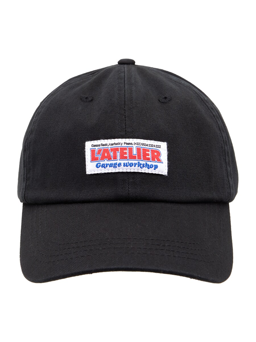 Бейсболка Pull&Bear L´ATELIER, черный
Бейсболка Pull&Bear L´ATELIER, черный