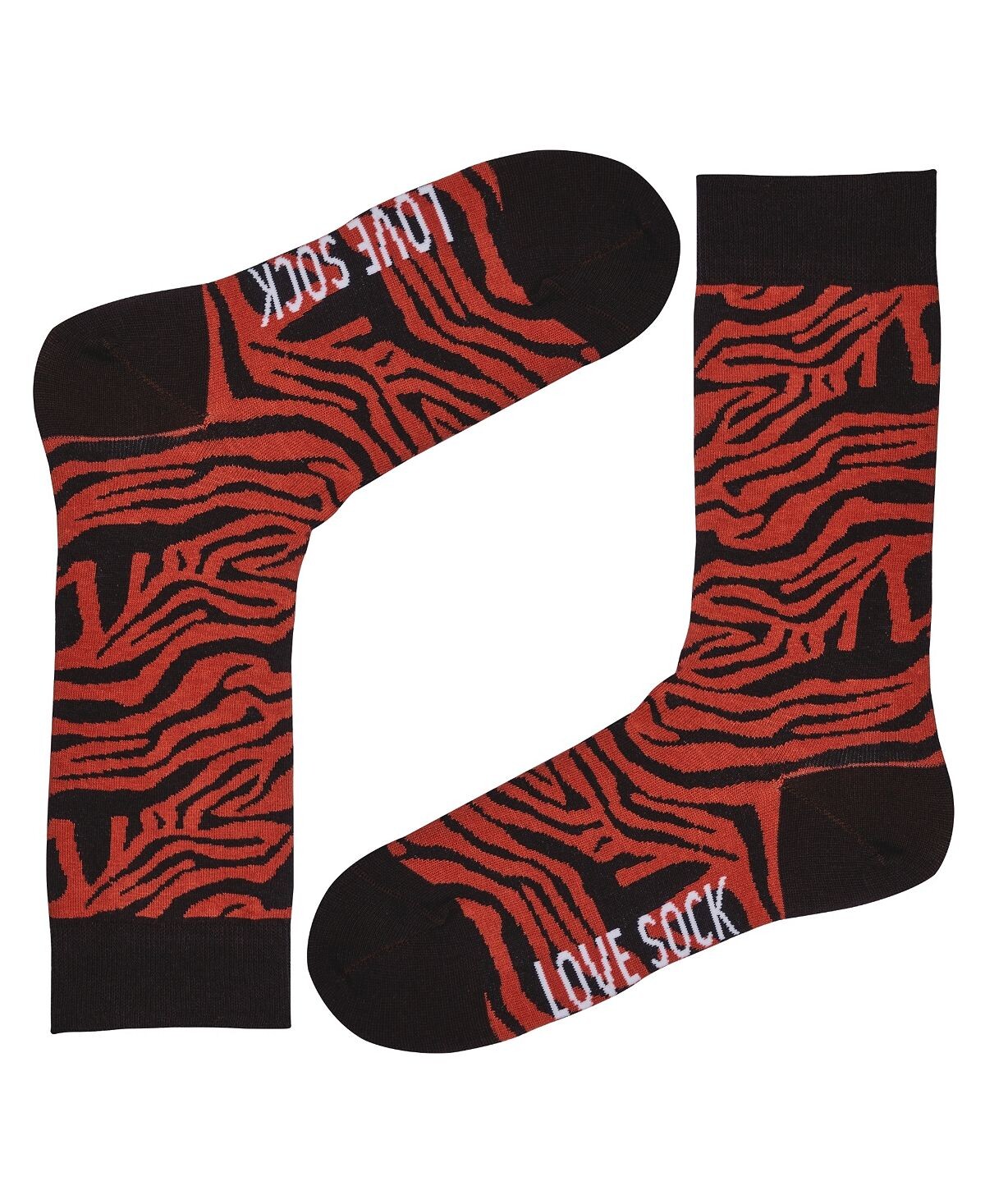 Женские носки Tiger из органического хлопка Love Sock Company, коричневый 
Женские носки Tiger из органического хлопка Love Sock Company, коричневый