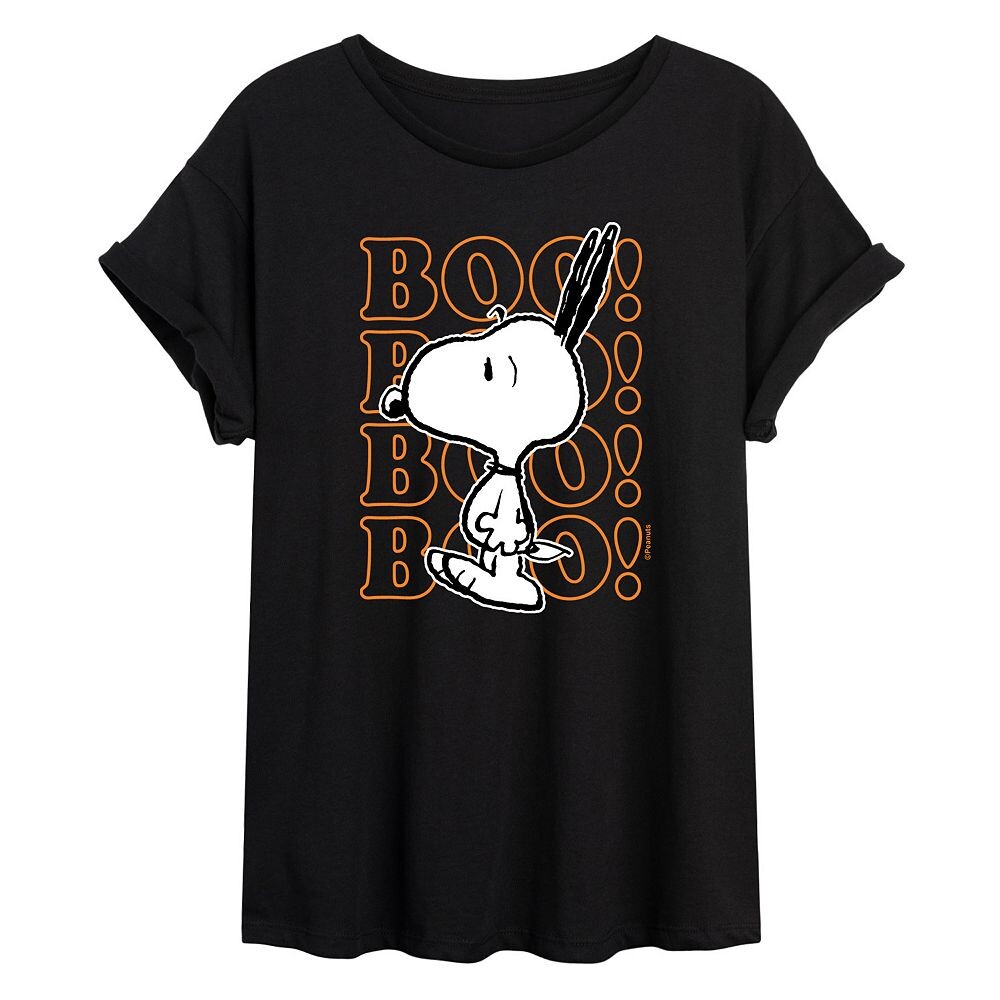 Арахис для юниоров "Бу!" Футболка оверсайз с рисунком Snoopy Licensed Character, черный
Арахис для юниоров "Бу!" Футболка оверсайз с рисунком Snoopy Licensed Character, черный
