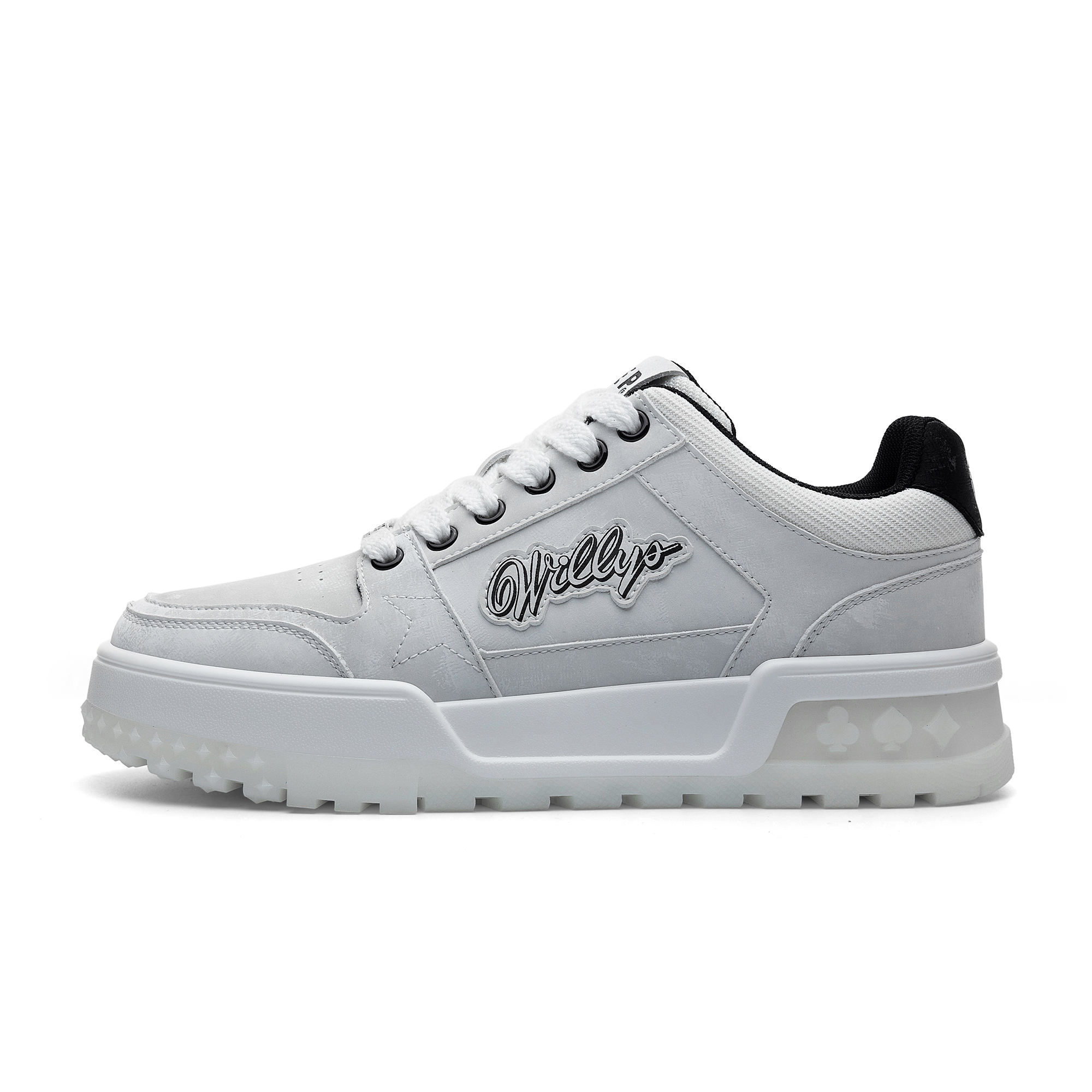 JEEP SPIRIT Низкие износостойкие кроссовки для скейтбординга с амортизацией, мужские, цвет Sand Fox, белые
JEEP SPIRIT Низкие износостойкие кроссовки для скейтбординга с амортизацией, мужские, цвет Sand Fox, белые