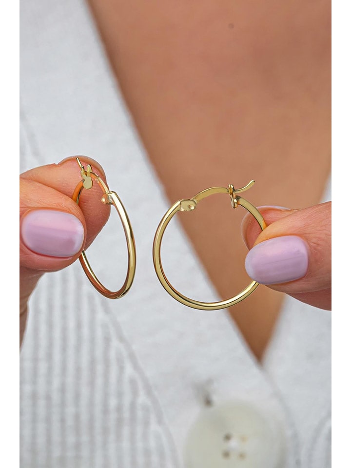 Позолоченные серьги-кольца Heliophilia
Позолоченные серьги-кольца Heliophilia