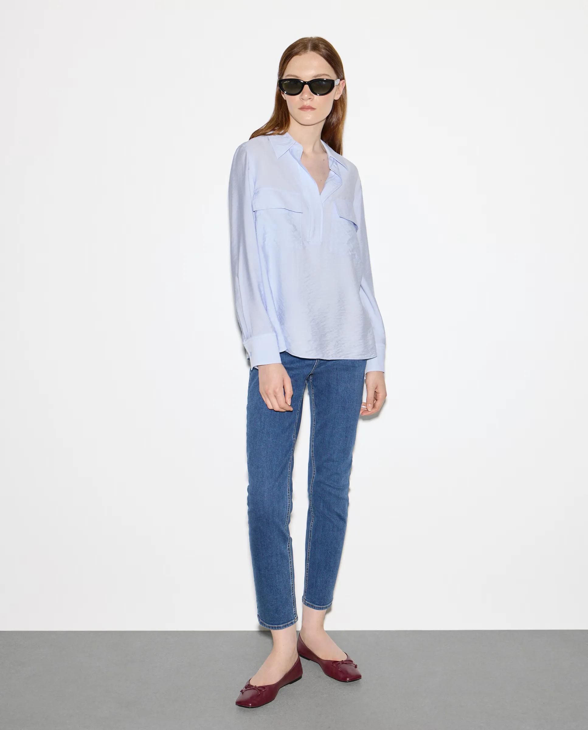 Женские хлопковые джинсы классического кроя Woman El Corte Inglés, нежно-синий
Женские хлопковые джинсы классического кроя Woman El Corte Inglés, нежно-синий