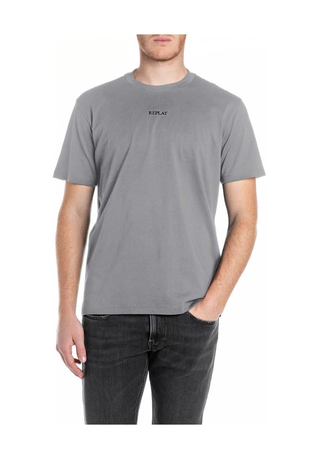 Хлопковая футболка Replay, серый
Хлопковая футболка Replay, серый